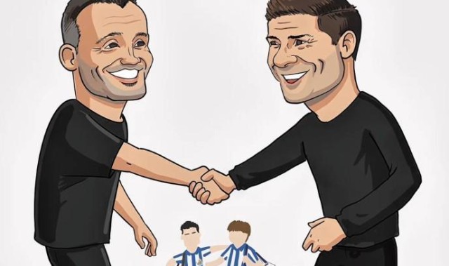 亚博-苏比埃塔制造，皇社发布海报欢迎皇马主帅阿隆索回归阿诺埃塔